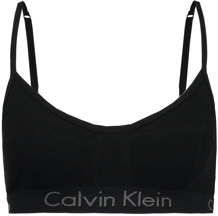 Calvin Klein Underwear UNLINED BRALETTE Biustonosz bustier black