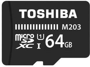Toshiba MicroSDXC M203/EA 64GB (THNM203K0640EA)