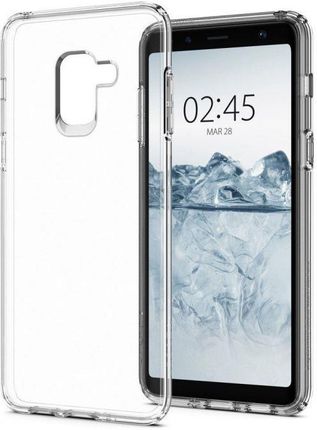 Spigen Liquid Crystal Galaxy A8 2018 Crystal Clear