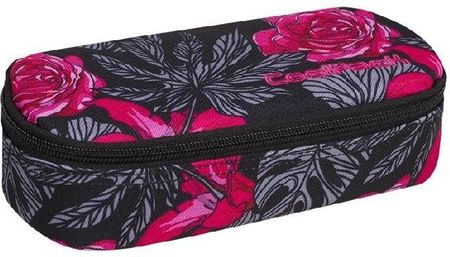 Coolpack Piórnik szkolny Campus Red & Black Flowers 86462CP nr A245