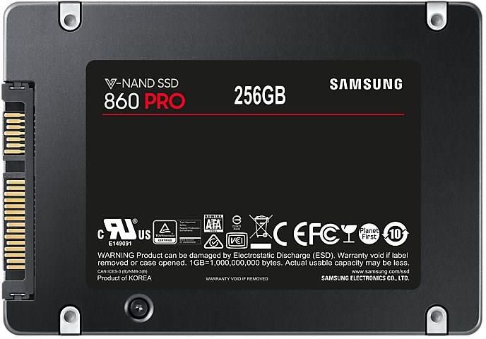 Dysk SSD Samsung 860 PRO 256GB 2,5 (MZ-76P256B/EU) - Opinie i ceny