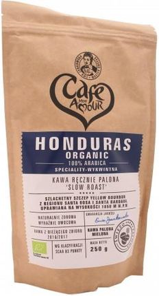 Cafe Creator Kawa Palona Mielona Honduras Organic 100% Arabica 250G