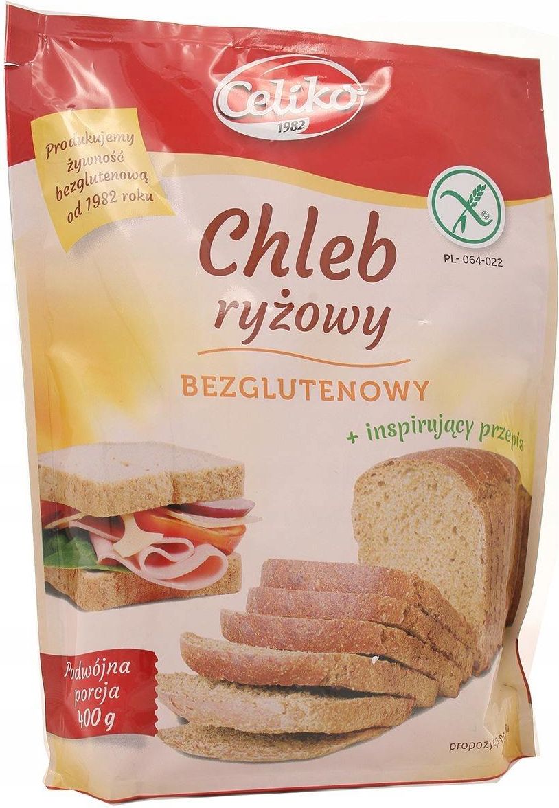 Celiko Chleb Ryżowy Bezglutenowy 400G Ceny i opinie Ceneo.pl