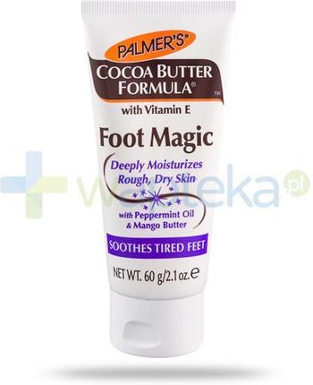 Palmers Cocoa Butter Foot Magic głęboko nawilżający krem do stóp 60g