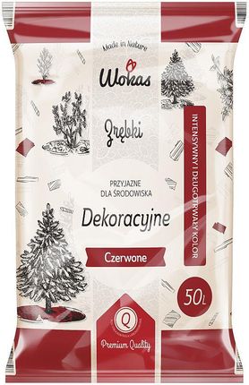 Wokas Zrębki Dekoracyjne Ceglaste 50L (51 szt.)