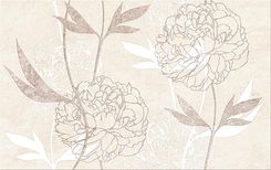 Zdjęcie Cersanit Dekor Ferrata Beige Flower 25X40 - Mieroszów