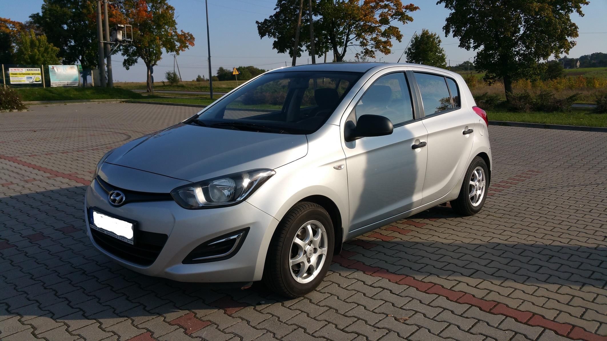 Hyundai i20 I 2014 85KM srebrny Opinie i ceny na Ceneo.pl