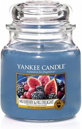 Yankee Candle Mulberry & Fig Delight słoik średni YSSMFD