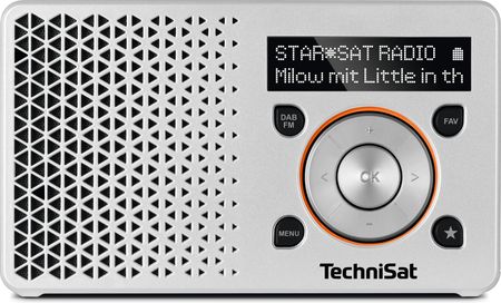 TechniSat DIGITRADIO 1 srebrno-pomarańczowy (0003/4997)