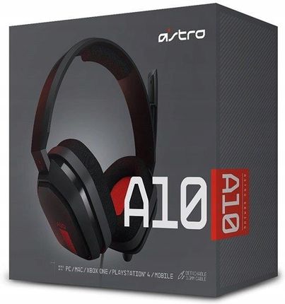 Astro Gaming A10 Gaming Headset Czarnyy/Czerwony (939001530) - zdjęcie 5