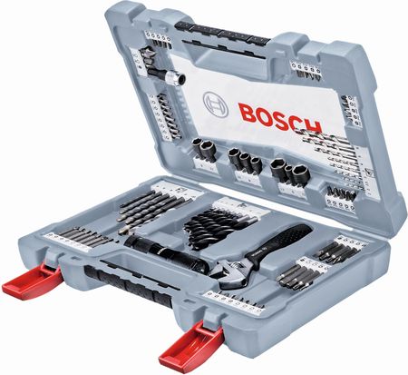 Bosch Zestaw wierteł i bitów do wkrętarek X-Line Premium 91el. 2608P00235