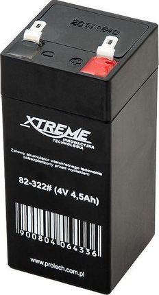 Xtreme Akumulator Ołowiowy Agm 4V 4,5Ah 82-322