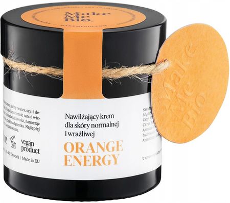 Krem Make me bio Orange Energy nawilżający dla skóry normalnej i wrażliwej na dzień 60ml