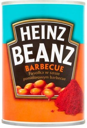 Heinz Fasolka w sosie pomidorowym barbecue Beanz 390g