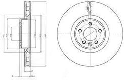 DELPHI TARCZA HAM./PRZ/ LAND ROVER RANGE ROVER BG9079C