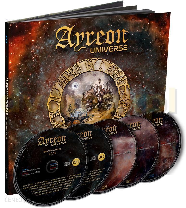 Ayreon: Ayreon Universe - Best of Ayreon Live (earbook) 2xBlu-Ray+3DVD - Ce...
