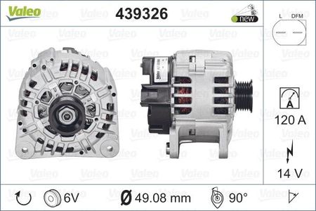 Valeo Alternator Nowy 439326 