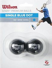 Wilson Staff Single Blue Dot (1 niebieska kropka) 2 szt. WRT617500 - Piłki do squasha