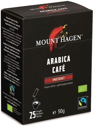 Mount Hagen Kawa Rozpuszczalna Arabica W Saszetkach Fair Trade Bio 50G