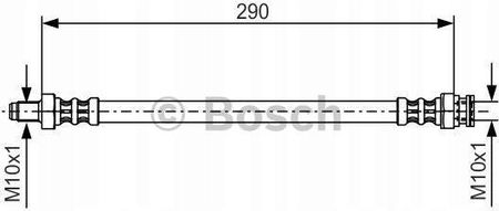 Bosch Przewód Hamulcowy Elastycznyyczny 1987476688 