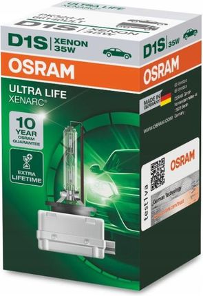 Osram D1S 35W Pk32D-2 Reflektorowe Lampy Wyładowcze Xenarc Ultra Life