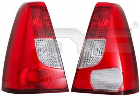 Tyc Lampa Tył Dacia Logan 04- Lewa Kierunkowskaz Biały 11-0758-11-2