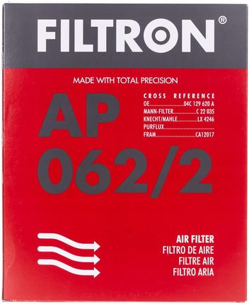 Filtron 062/2 Ap Filtr Powietrza Audi A1 15- Ap062/2