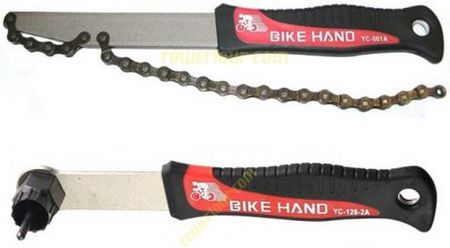 Bike Hand zestaw kluczy do odkręcania kasety