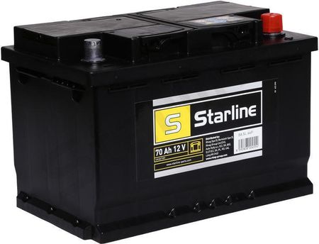 STARLINE AKUMULATOR  70AH/640A     +P  12V    278X175X190 BASL66P