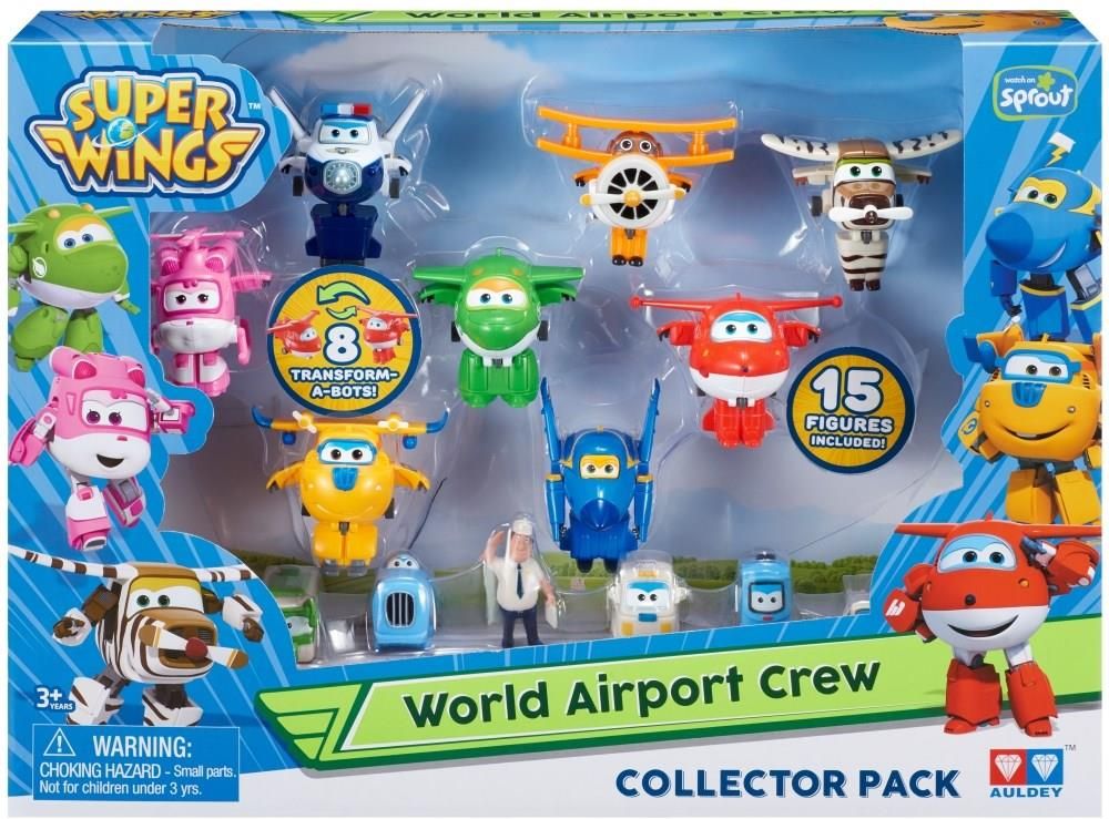 thumbnail interactive-video image 1 of COBI Super Wings Agents Chase Building Set - 82 Piece Construction Toy 1 of 10