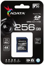 Adata Premier Pro Sdxc Uhs-I U3 Class 10 256GB R95/W60 (Asdx256Gui3V30Sr)