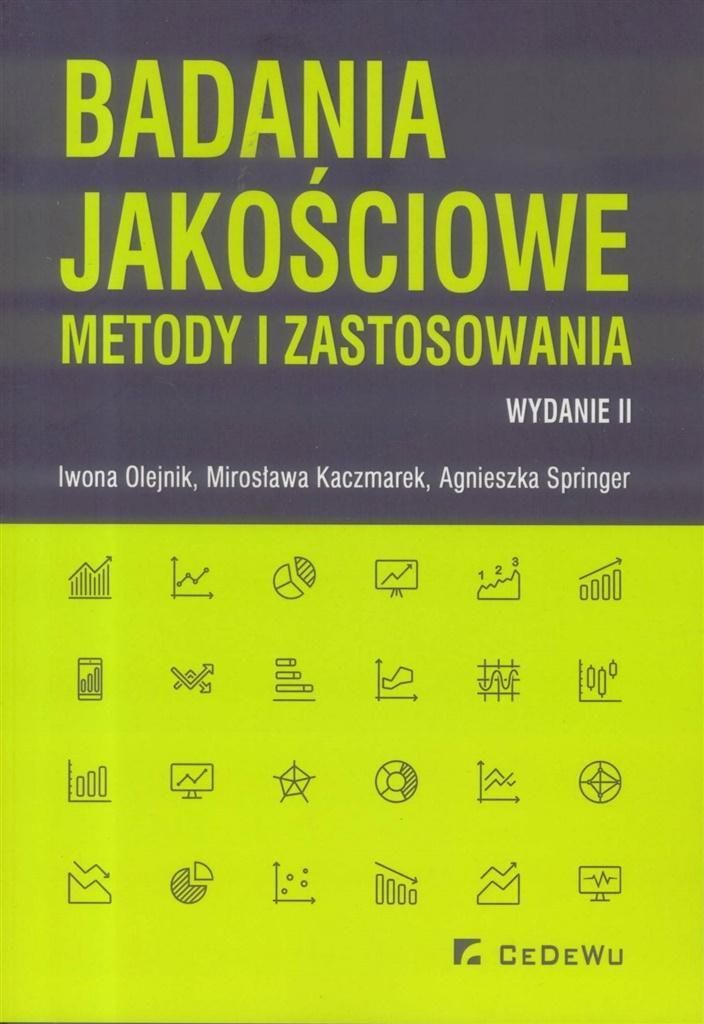 Książka Badania Jakościowe - Metody I Zastosowania W.ii - Ceny I Opinie ...