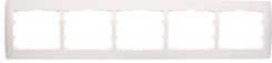 Zdjęcie Legrand Ramka Pięciokrotna Sistena Life Pozioma Arctic 771005 - Racibórz