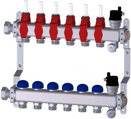 Purmo Rozdzielacz Premium Line Z Rotametrami - 7 Pętli