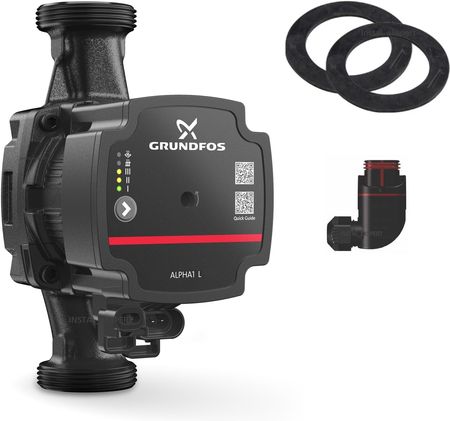 Grundfos Alpha1L 25-40 180 99254485 2szt - Opinie i ceny na