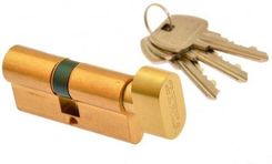 Zdjęcie Gerda Wkładka Mosiężna Bębenkowa Z Gałką 35/35Mm 3 Klucze (0Wke1G03535.98030P) - Zator