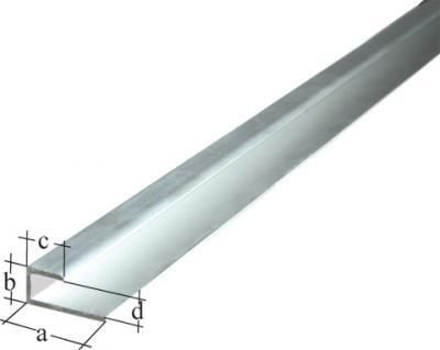 Gah Profil Wykończeniowy Zaciskowy Aluminiowy Anodowany 2000X20X9X10Mm G030944