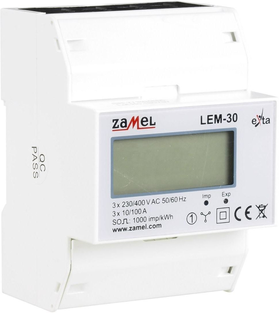 Zamel Licznik En.El. Cyfrowy Lem-30 100A