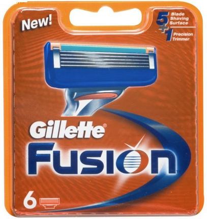 Gillette Fusion ostrza wymienne 6 Szt