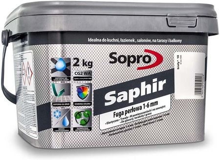 Sopro Saphir Fuga perłowa 1-6 mm biały 10 2kg