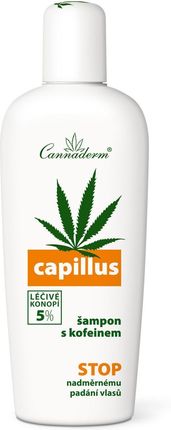 Cannaderm Capillus - Szampon z Kofeiną Stymulujący Wzrost Włosów 150ml