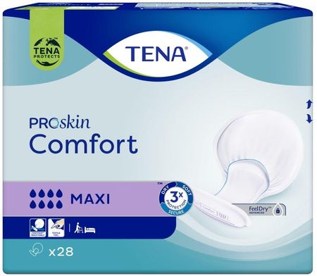 TENA Comfort Proskin Maxi Pieluchy Anatomiczne 28szt