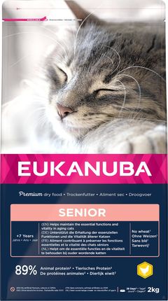 Eukanuba Senior dla starszych kotów 2kg
