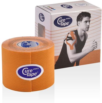 Curetape Sport Kinesiology Tape 5cm x 5m Pomarańcz