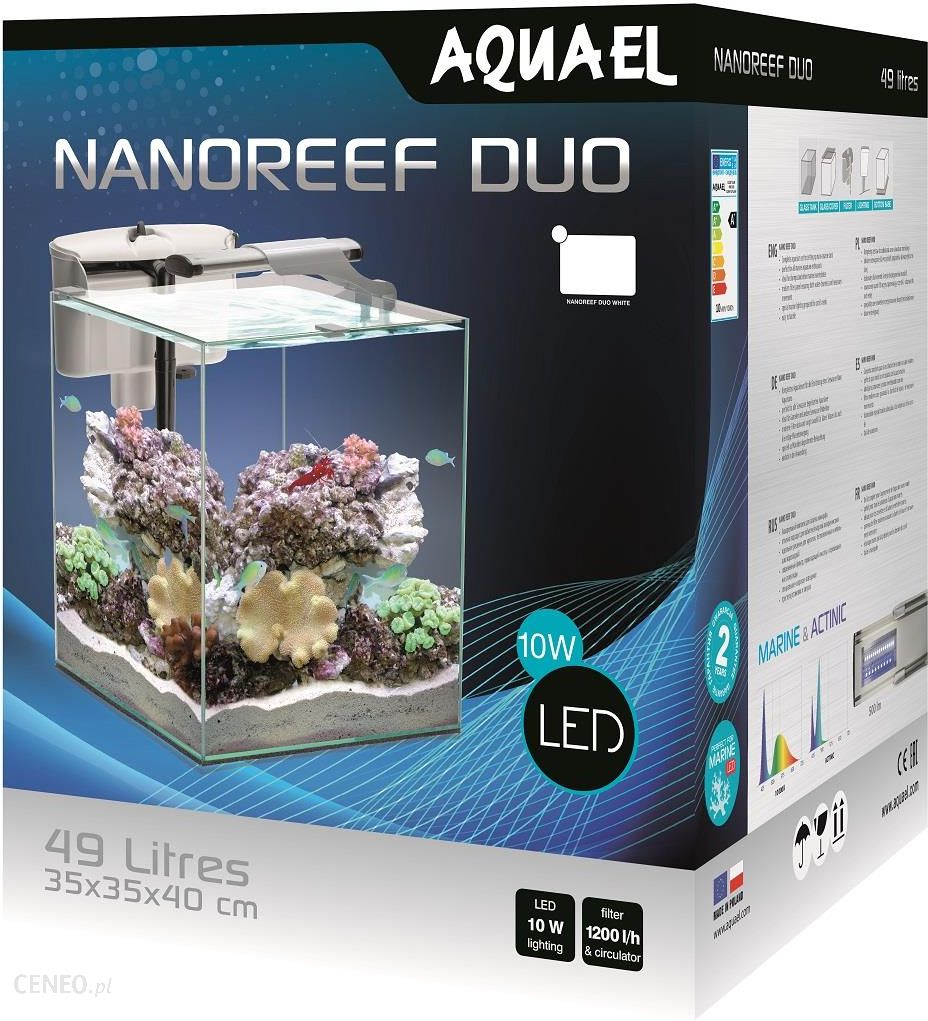 Aquael Nano Reef Duo Akwarium Morskie 49L