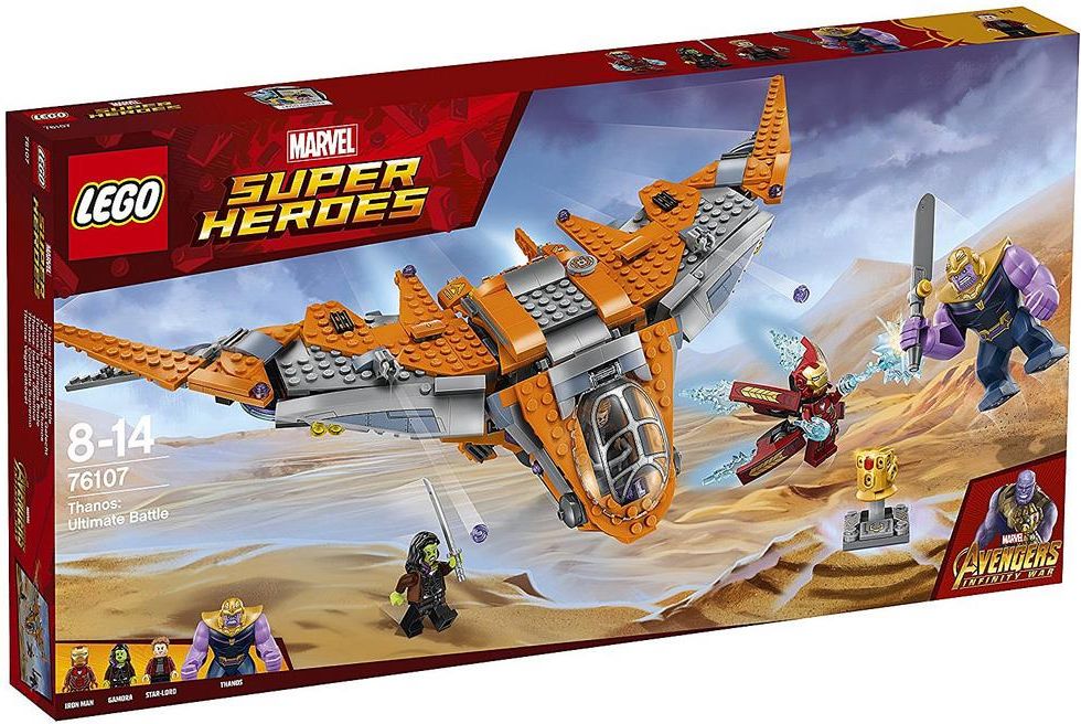 Klocki Lego Super Heroes Thanos Ostateczna Walka 76107 Ceny I
