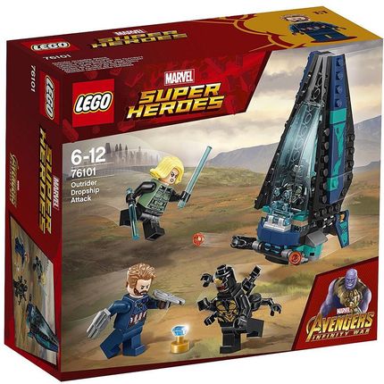LEGO Marvel 76101 Atak Statku Outriderów 