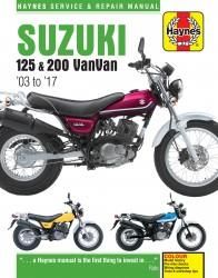 Suzuki RV125/200 VanVan (03 - 16) Haynes Repair Manual