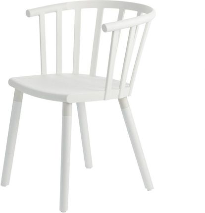 Dekoria Krzesło Madlen White Białe 54X43X76 Cm