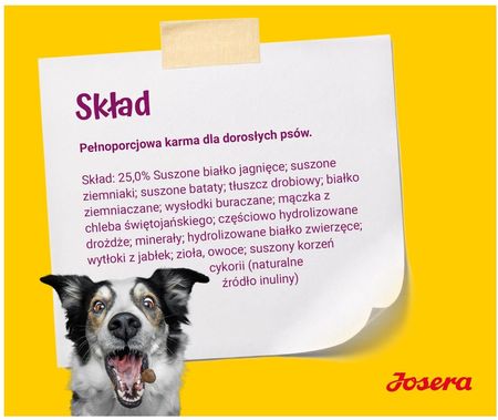Josera MiniDeluxe – 900g Zakje, 5 Stuks Per Bestelling. Kleine Brokjes Voor Kleine Hondenrassen, Perfect Voor Een Gezonde Voeding.